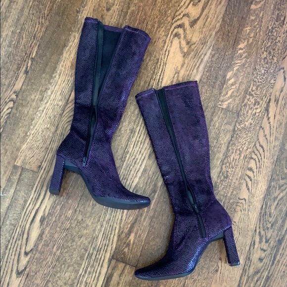 Chinese Laundry Shoes - Chinese Laundry purple boots! Size 6!